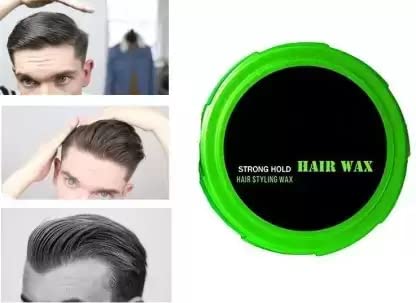 Wiffy Stronghold Hair Wax for Men - Crystal Hair Styling Wax with Glossy Finish | Perfect for Daily Grooming, Special Occasions & Professional Styling