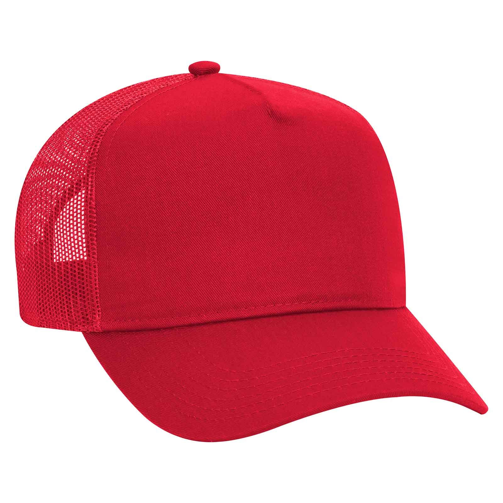 OTTO Wholesale 12-Pack Neon 5-Panel Mid Profile Mesh Back Trucker Hats - Bulk Snapback Caps for Outdoor Sports, Events & Promotional Giveaways
