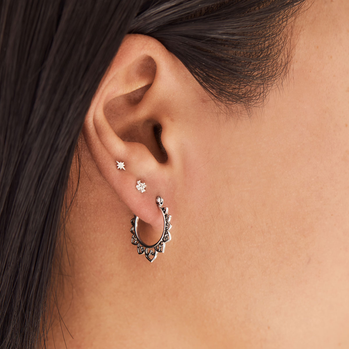 Agni Hoops Small - Stylish and Durable Hoop Earrings for Women | Perfect for Everyday Wear, Parties, and Gifts