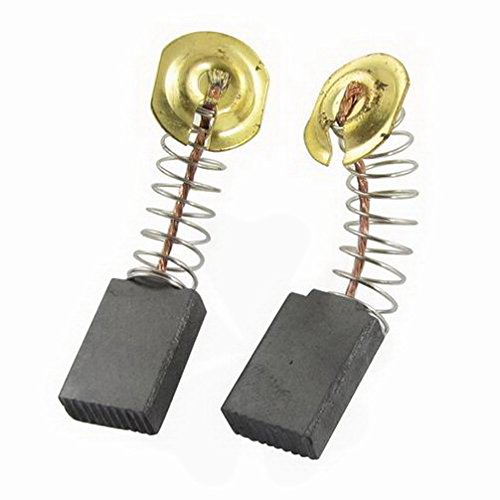 High-Quality 17mm x 11mm x 5mm Carbon Brushes for Electric Motors - 8 Pack by Houseuse - Perfect for Power Tools, Appliances, and Industrial Equipment Maintenance