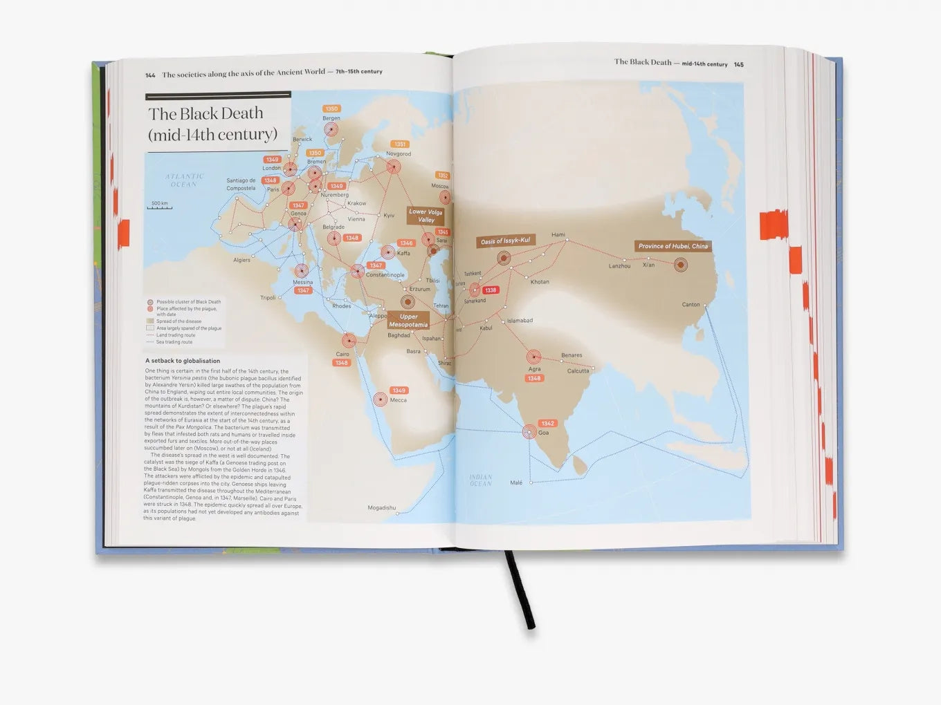A History of the World in 500 Maps - Illustrated Historical Atlas for Students & Researchers | Perfect for Classroom Learning & Home Study