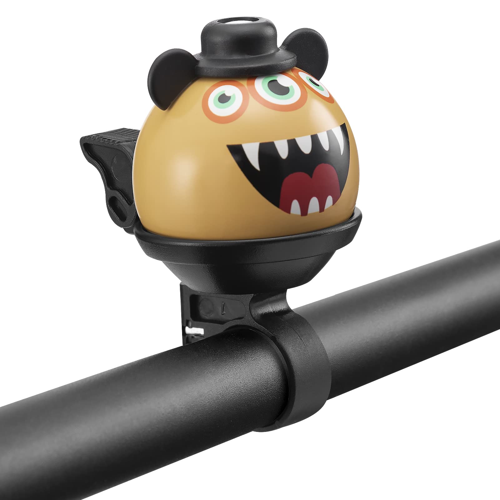 ROCKBROS Kids Bike Bell - Cute Ring Ball Bicycle Bell for Boys & Girls - Durable Cycling Accessory for Bikes & Scooters - Perfect for Neighborhood Rides & Park Adventures