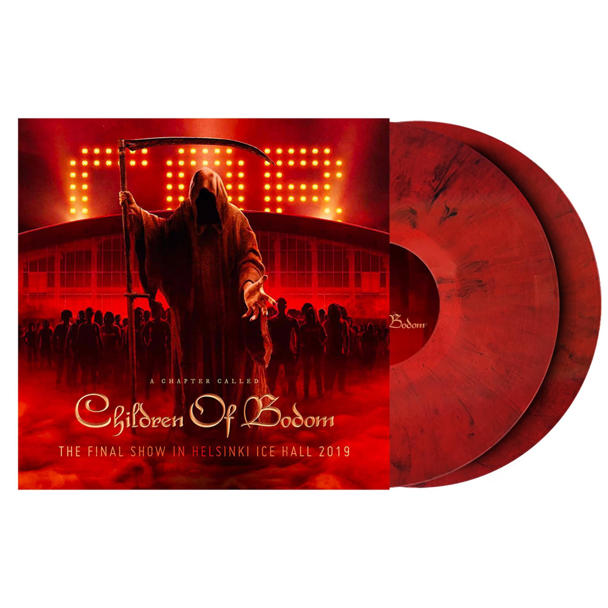 Children of Bodom - Final Show in Helsinki Ice Hall 2019 (Red Marble Vinyl LP) | Limited Edition Collectors Record | Perfect for Metal Music Fans & Vinyl Enthusiasts