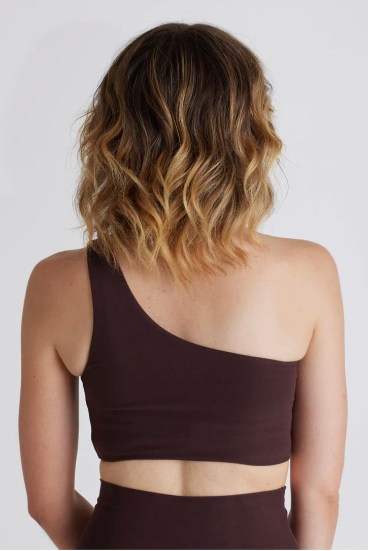 Chic Chai One Shoulder Top for Women - Trendy Off-Shoulder Blouse for Party & Night Out - Perfect for Date Night, Clubwear, and Summer Fashion