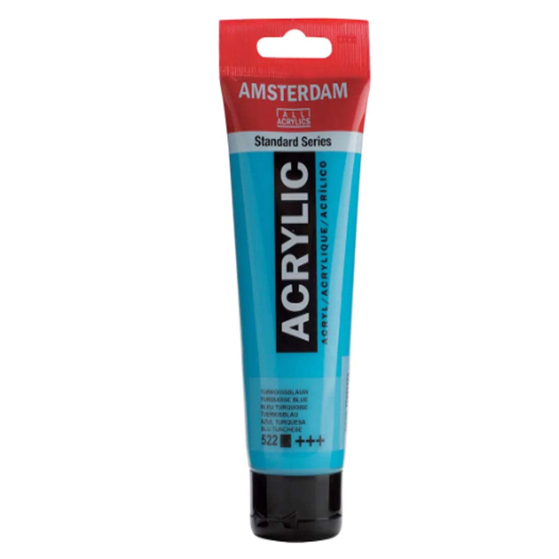 Amsterdam Standard Acrylic Paint - 120ml Tube (Pyrrole Red) | Professional Artist Quality for Canvas Painting, DIY Crafts & Home Decor