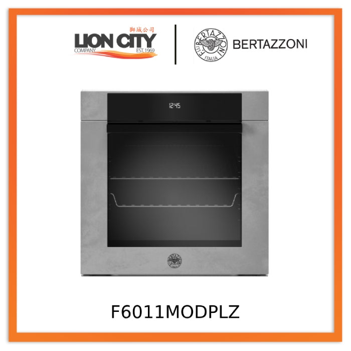 Bertazzoni 60cm Built-In Oven with Pyrolytic Cleaning - 11 Cooking Functions (Model F6011MODPLX/PLN/PLZ/PLC) for Modern Kitchens & Home Baking