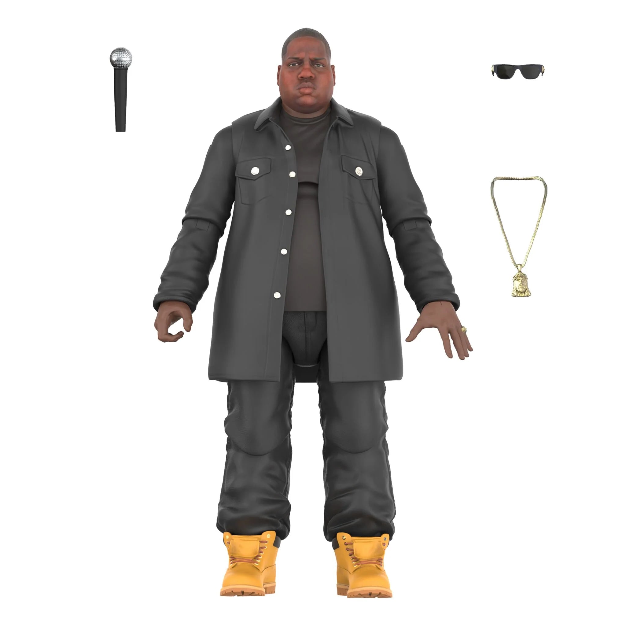 Notorious B.I.G. DELUXE Collectible Figure - Biggie Smalls Rap Legend - Perfect for Hip-Hop Fans & Music Memorabilia Collectors