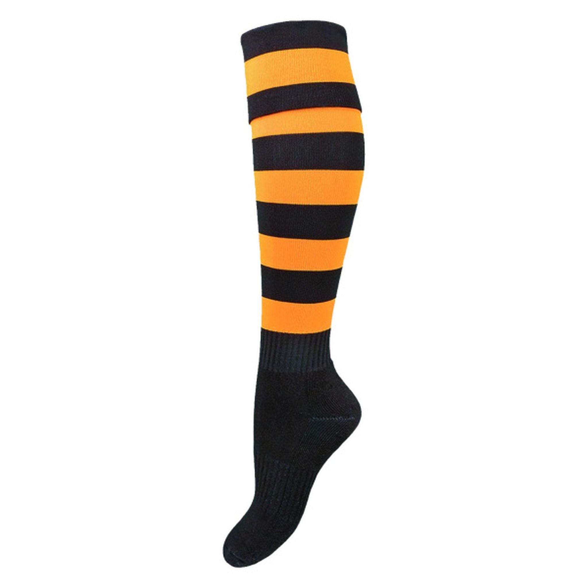 Burley Sekem Hawthorn Hawks AFL Elite Adult Football Socks - Premium Performance Socks for AFL Players & Sports Enthusiasts - Perfect for Training, Matches & Game Day Support