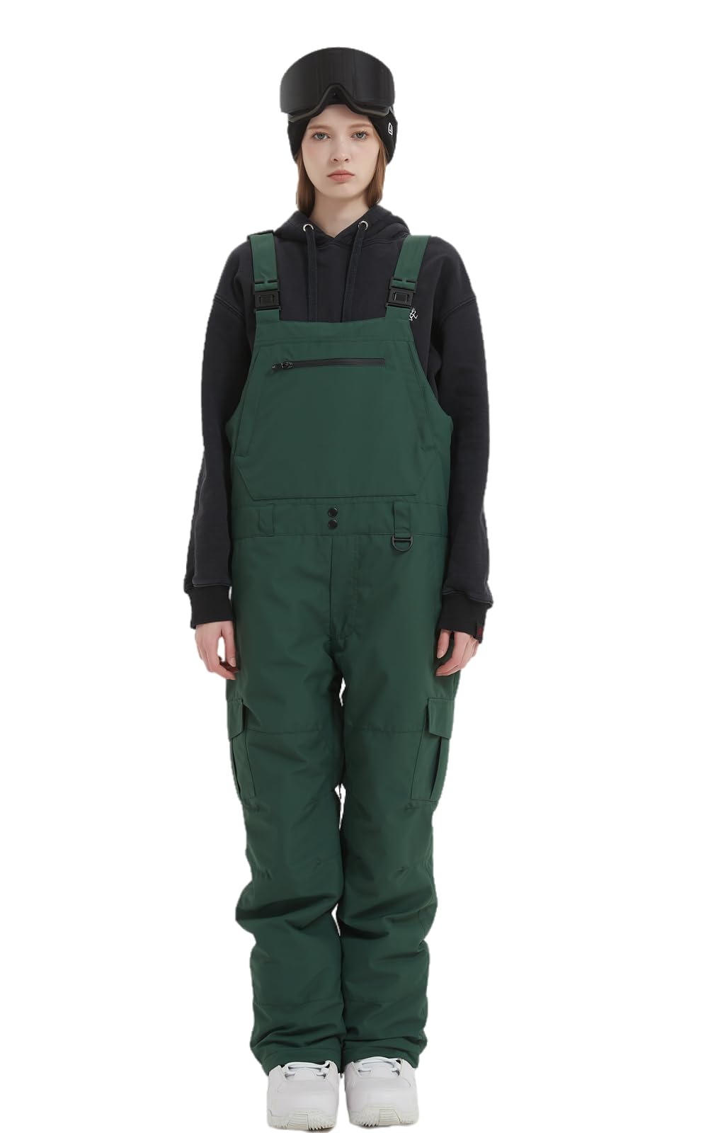 Men's & Women's Adjustable Snow Bib Overalls - Windproof Waterproof Insulated Ski Pants for Winter Sports & Outdoor Activities | Perfect for Skiing, Snowboarding & Cold Weather Adventures
