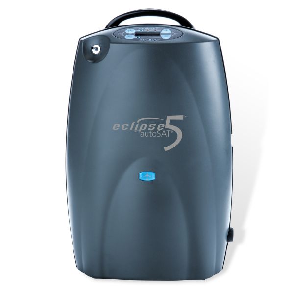 Caire Eclipse 5 Portable Oxygen Concentrator - Lightweight & Quiet O2 Machine for Travel & Home Use | Perfect for COPD Patients & Active Lifestyles