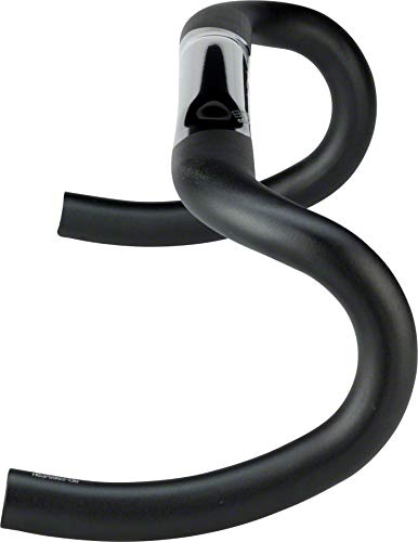 FSA Energy Wing Pro Compact Road Bike Handlebar - 31.8mm Clamp x 42cm Width - Lightweight Gray Graphic Design - Perfect for Road Cycling, Racing & Endurance Training