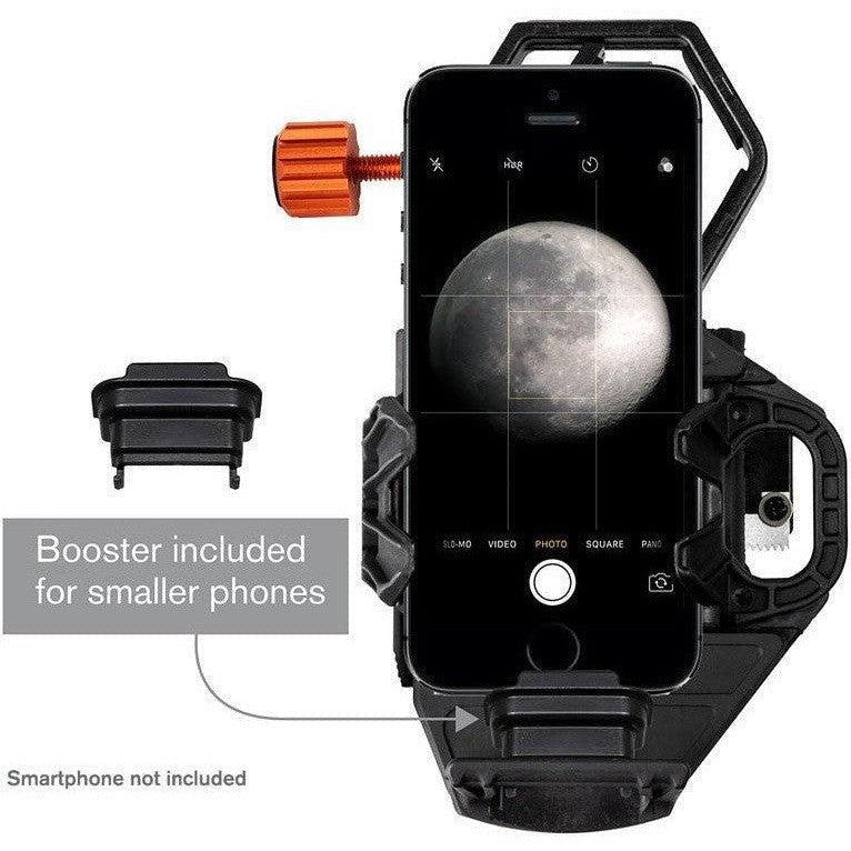 Celestron NexGO DX Smartphone Adapter with Bluetooth Remote for Telescope & Astronomy Photography - Perfect for Stargazing, Astrophotography & Night Sky Observation