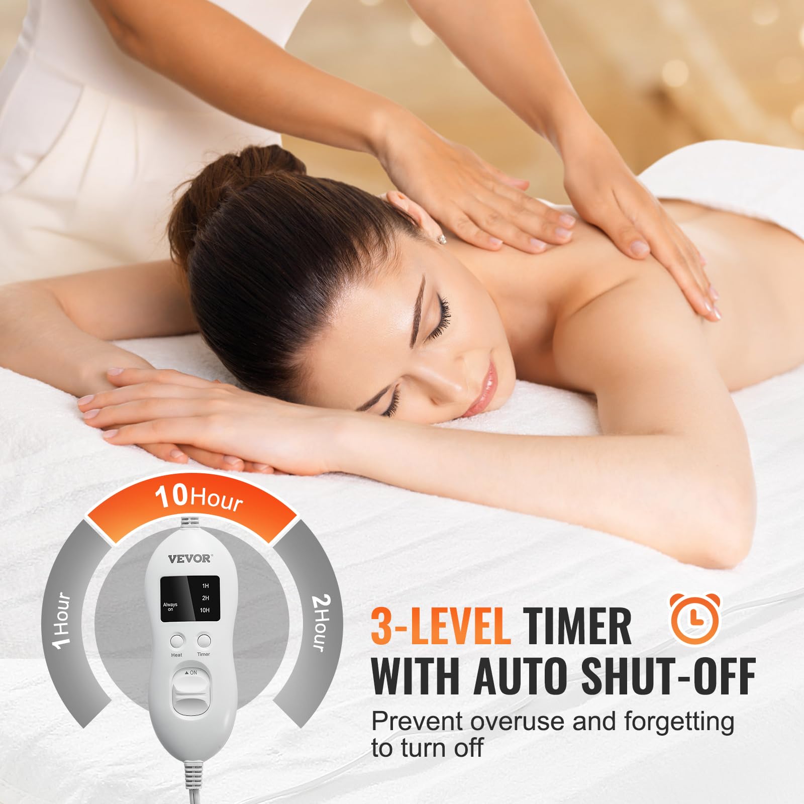 VEVOR Professional Massage Table Warmer Heating Pad - 70