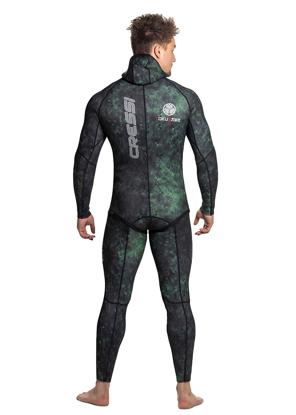 Cressi Tokugawa XTR 3mm Lined 2-Piece Wetsuit for Men - Scuba Diving, Snorkeling & Water Sports | Premium Neoprene Comfort & Warmth