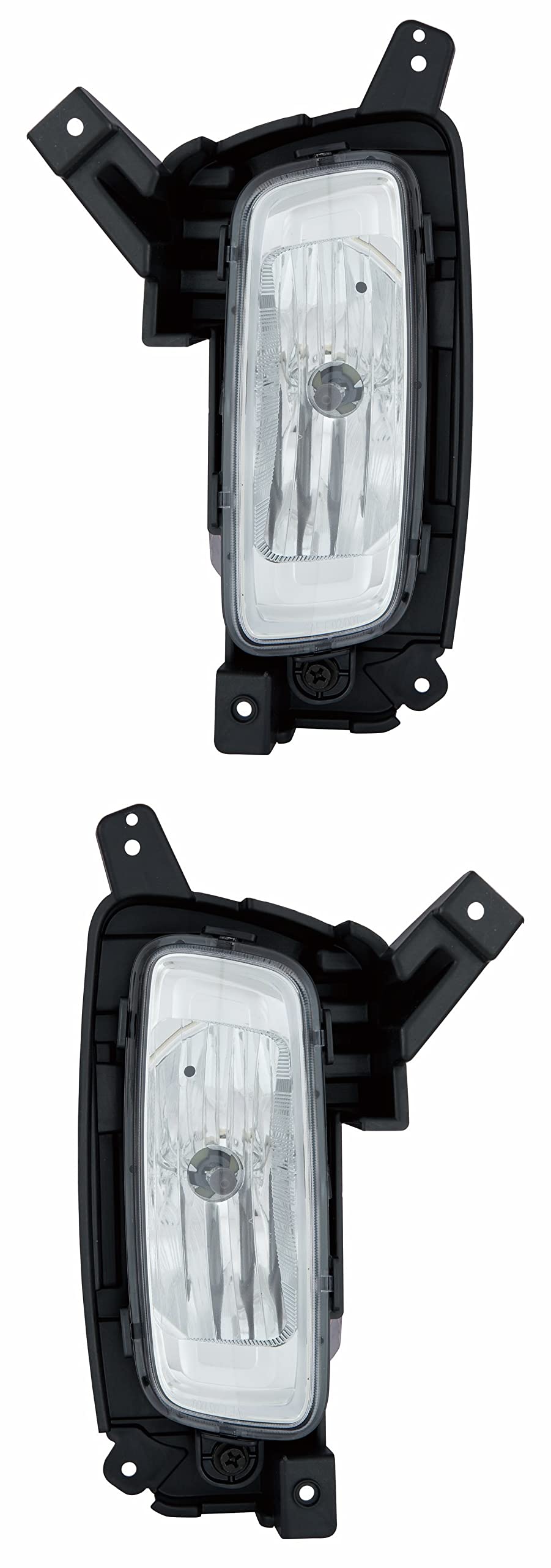 Kia Sorento Fog Lights Replacement Set - Driver & Passenger Side Compatible with 2014-2015 Models | Durable LED Fog Lamps for Enhanced Night Visibility in Rain & Fog