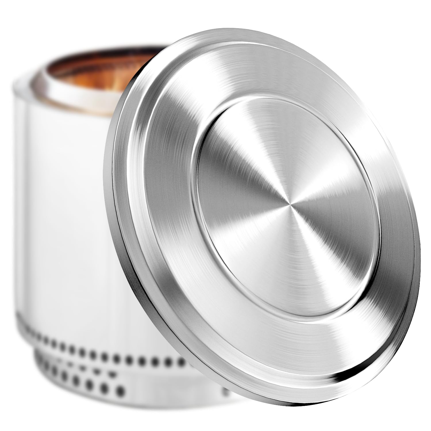 Solo Stove Bonfire Fire Pit Lid Cover - 19.5 Inch Stainless Steel Fire Pit Accessory for Solo Stove Bonfire | Perfect for Outdoor Camping, Backyard Fire Pits & Patio Protection