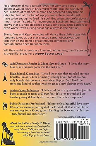 K-pop Secret Love: My Romance with a K-pop Idol - K-pop Fan Fiction Novel for Teens, BTS & Blackpink Inspired Romantic Story | Perfect for K-pop Lovers, Fan Girls & Dreamers