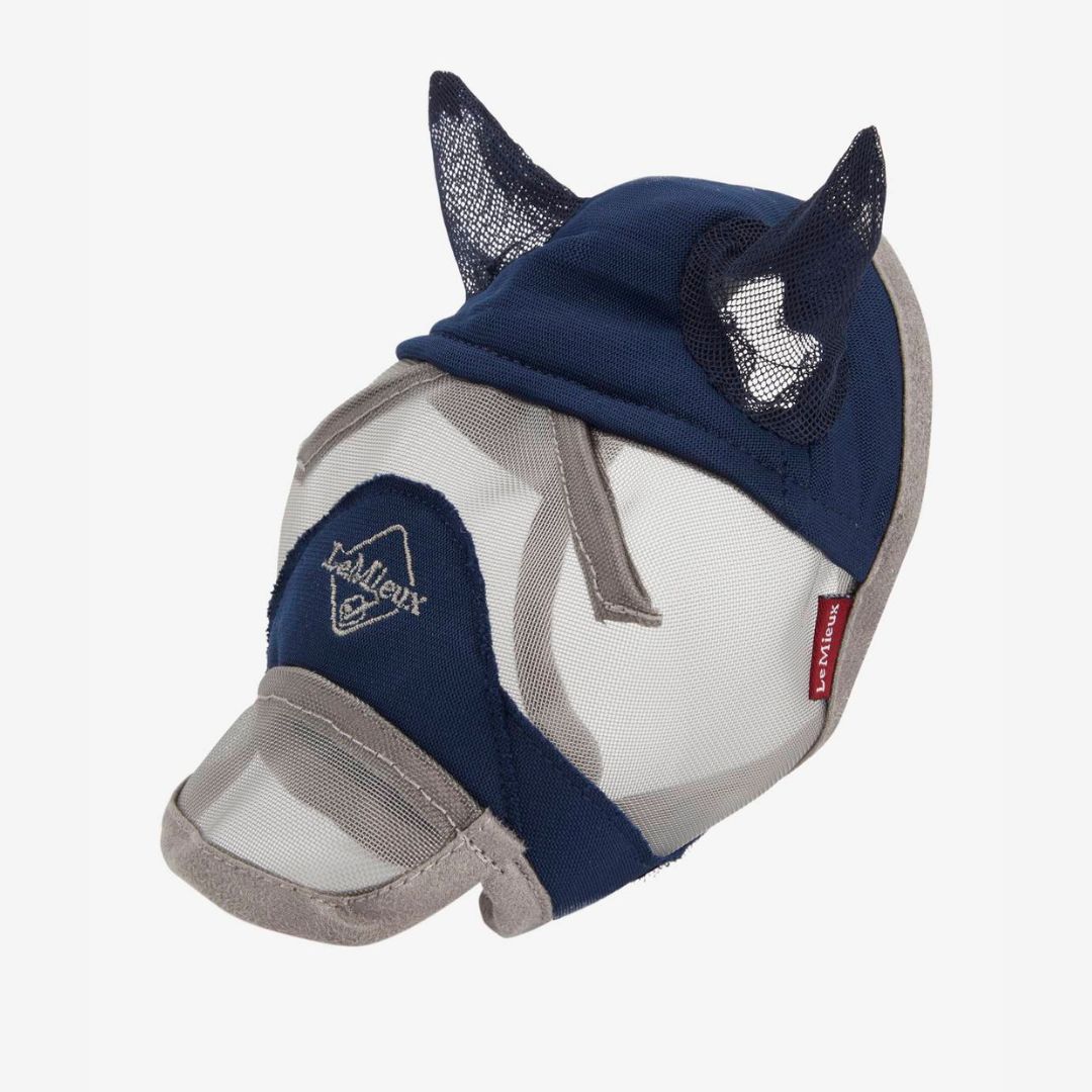 LeMieux Toy Pony Fly Mask for Horses - UV Protection Fly Veil with Ears - Perfect for Riding, Training, and Pasture Use