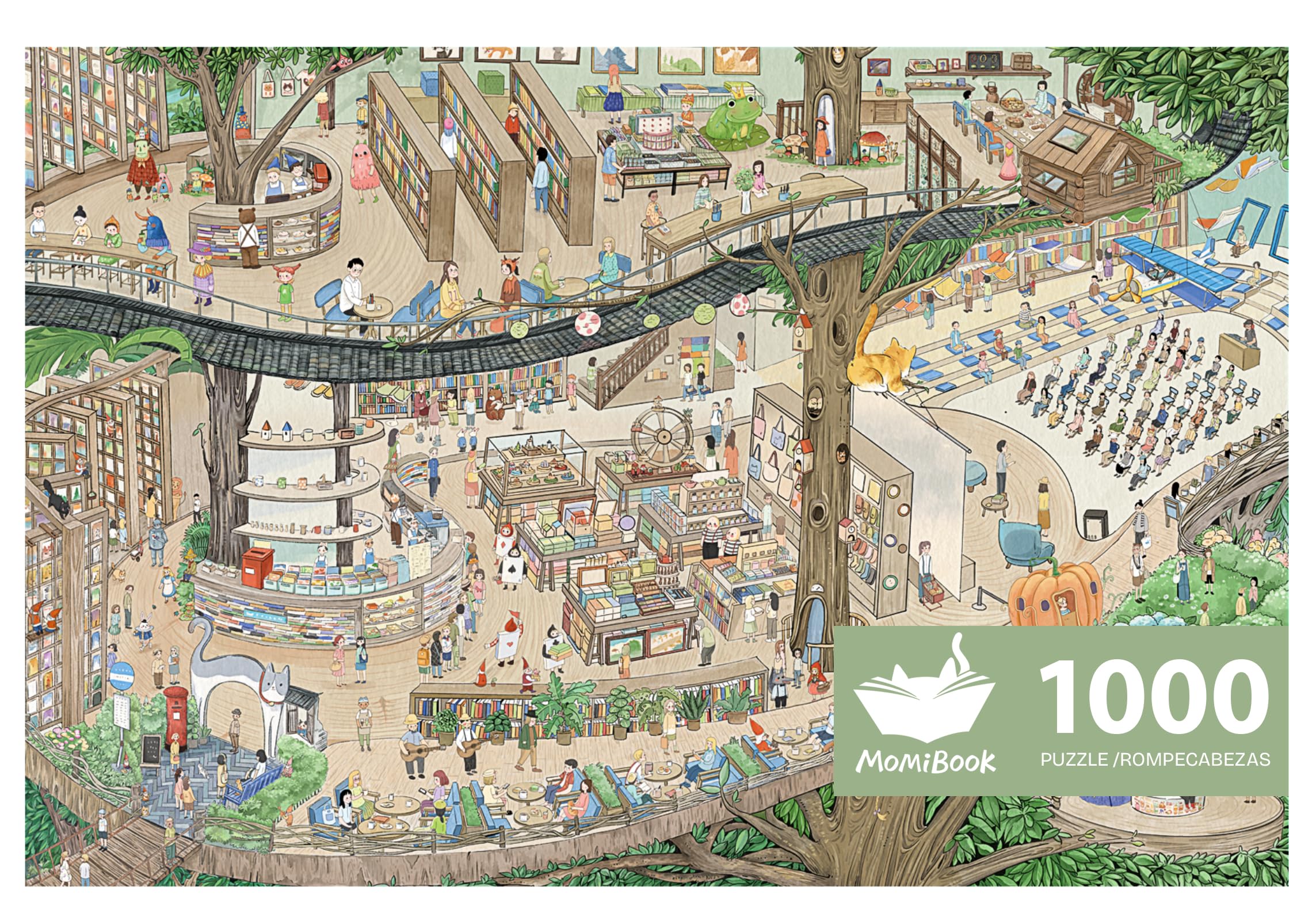 1000 Piece Jigsaw Puzzle for Adults - MOMIBOOK 