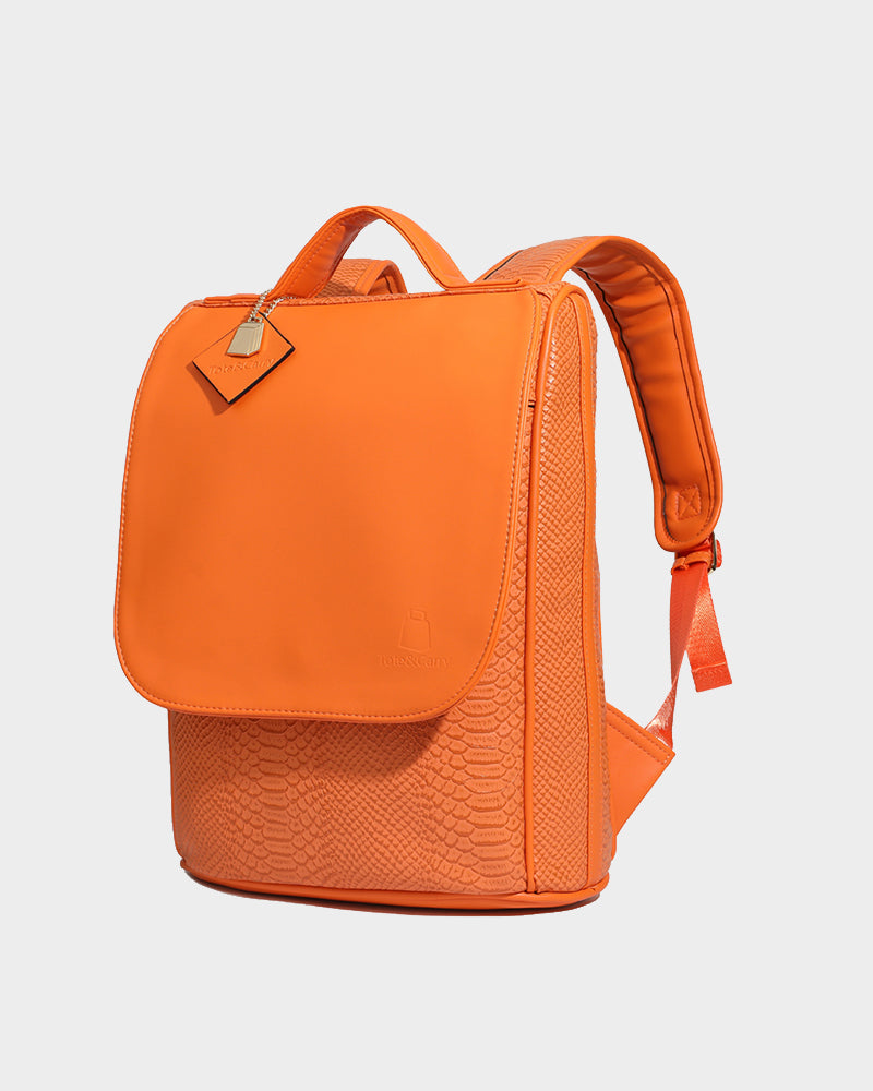 **Apollo 1 Kids Backpack - Durable & Lightweight School Backpack for Boys & Girls, Tangerine Orange - Perfect for School, Travel & Outdoor Adventures**