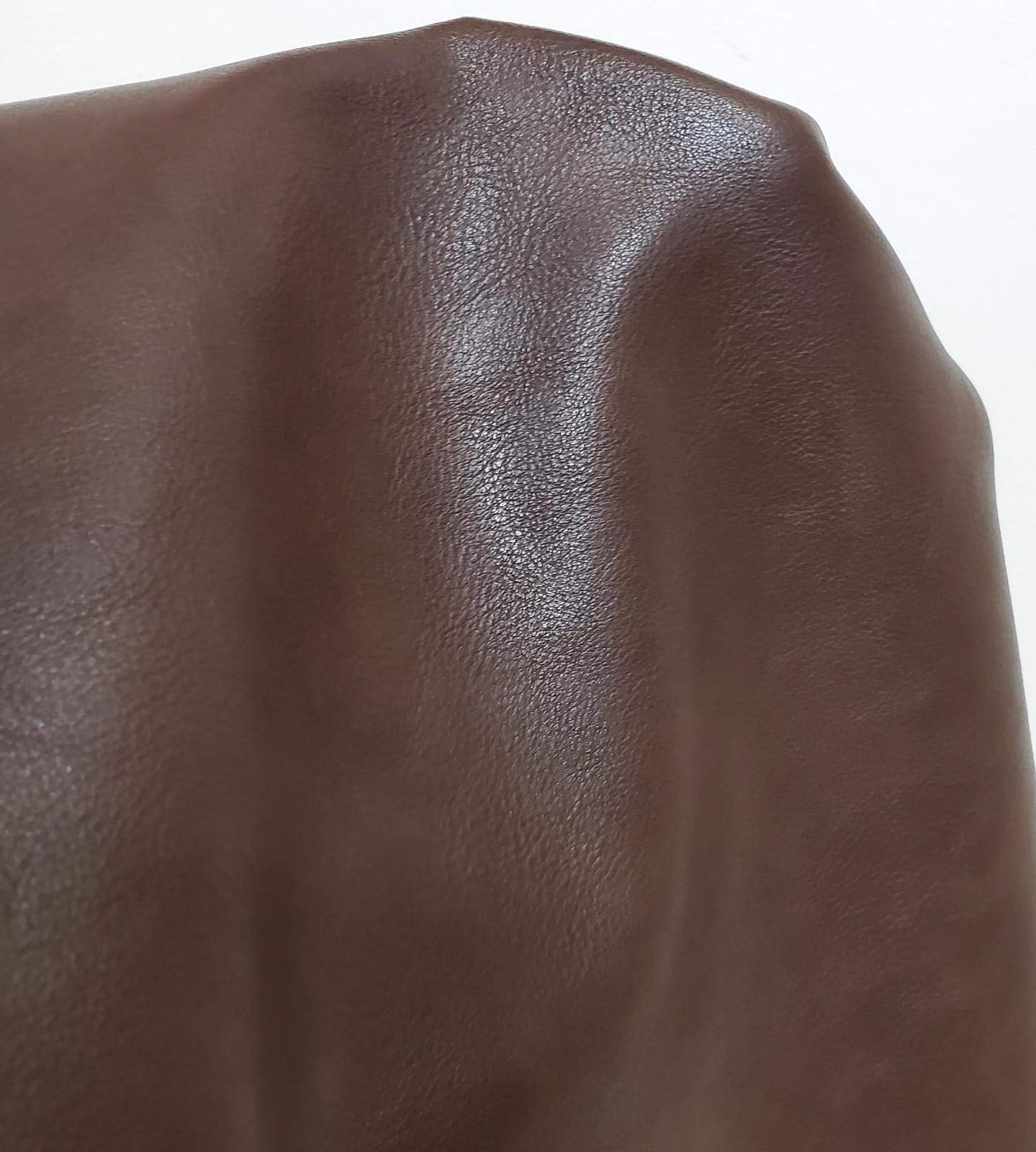 NAT Leathers | 5 Yards Brown Soft Faux Vegan Leather PU Fabric (PETA Approved) - 180