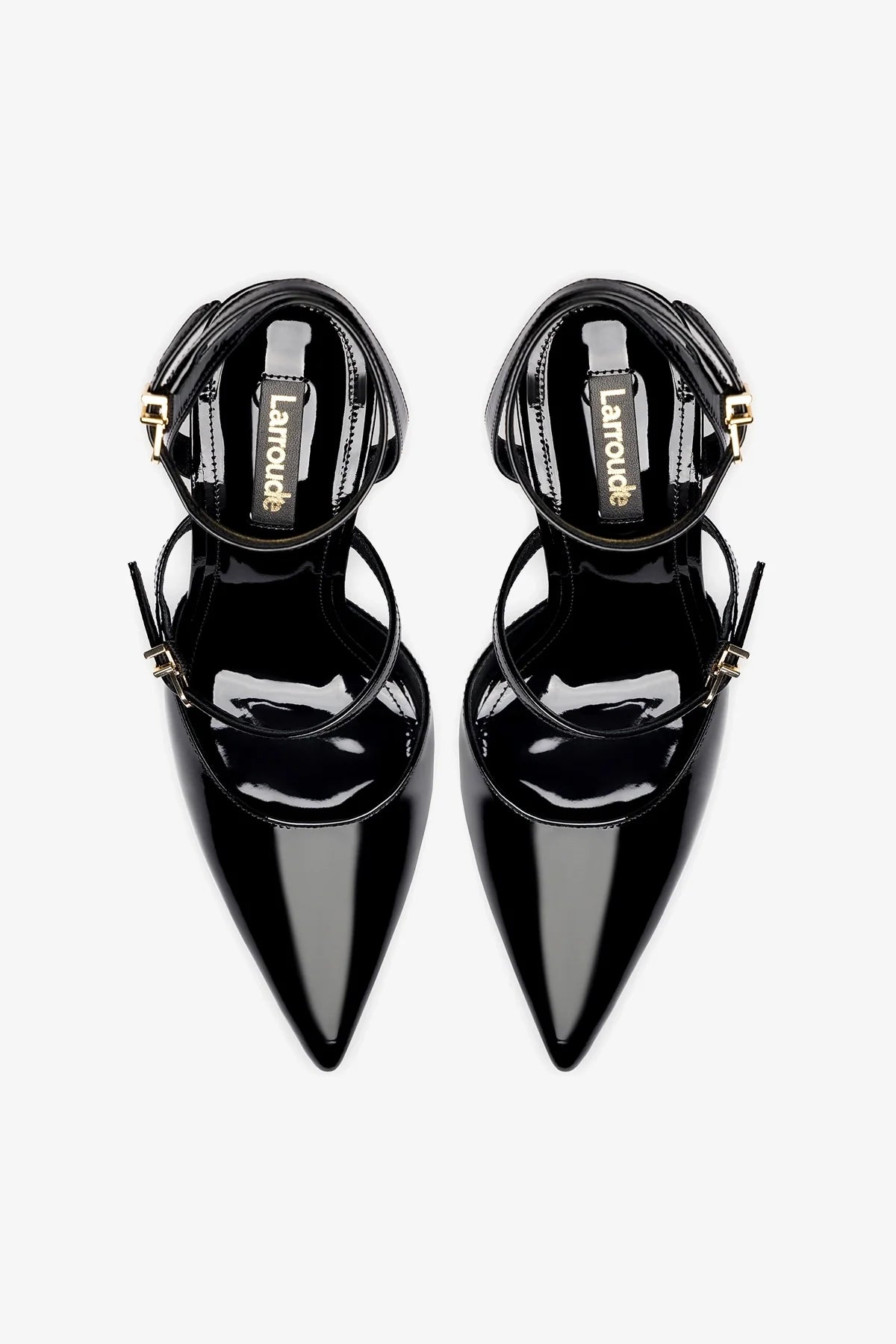Kris Pump Black Patent Leather High Heels for Women - Elegant Dress Shoes for Parties, Weddings & Formal Events