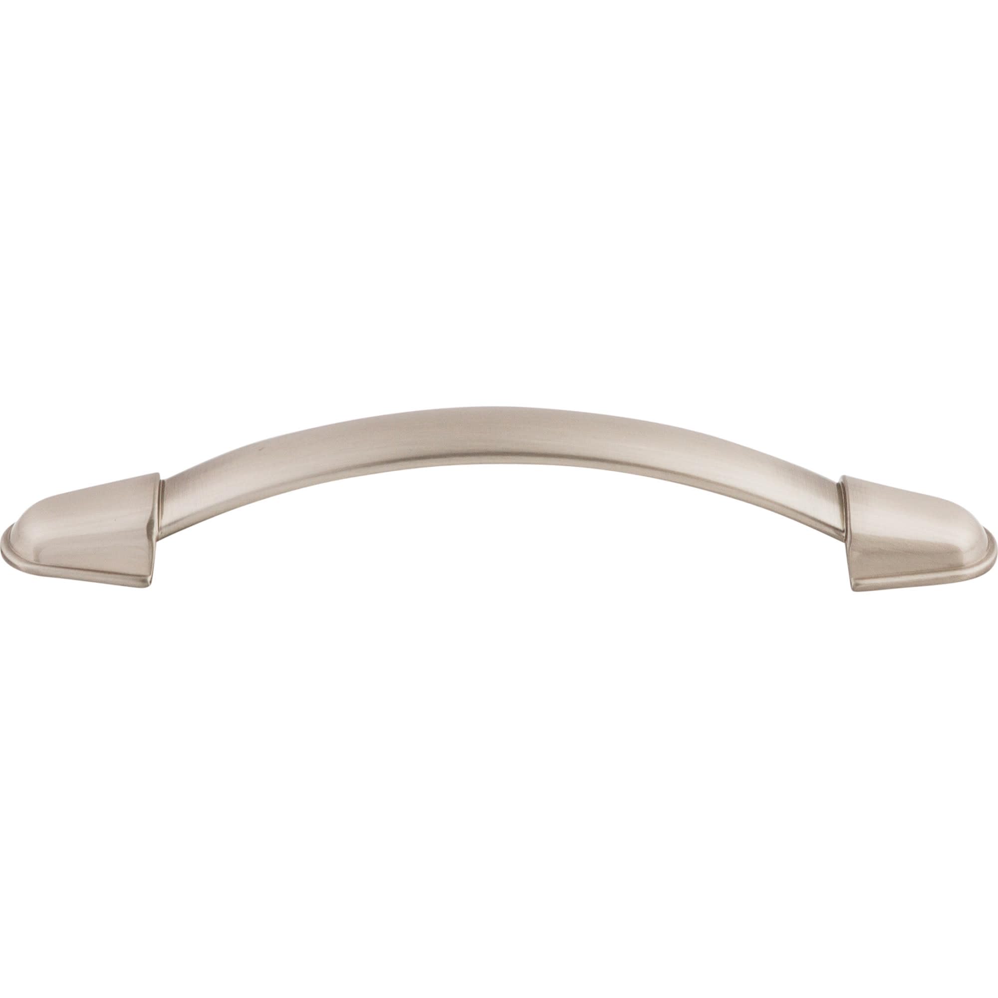Top Knobs M1266 Nickel Buckle Pull - Elegant Cabinet Hardware for Kitchens & Bathrooms