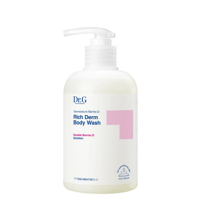 DR.G DERMOISTURE BARRIER D RICH DERM BODY WASH 400ml - Hydrating & Moisturizing Body Cleanser for Dry & Sensitive Skin - Perfect for Daily Shower & Skincare Routine