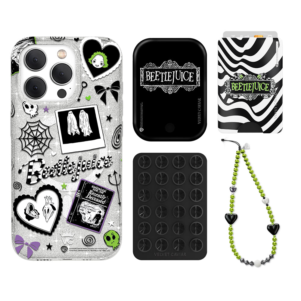 Beetlejuice Ghost With The Most Wallet - Stylish & Durable Bi-Fold Wallet for Fans - Perfect for Halloween Costumes, Cosplay & Movie Collectibles