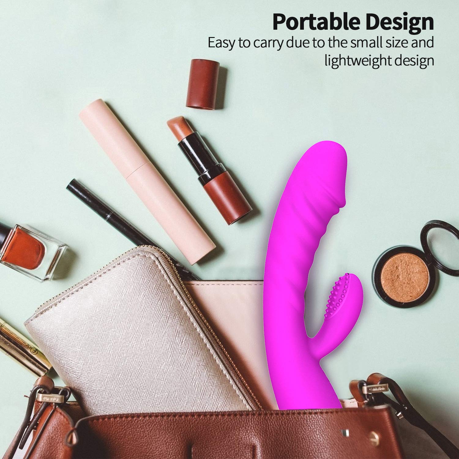 10 Powerful Modes Rechargeable Vibrator for Women & Couples - Wireless Waterproof Adult Sensory Toy with Body-Safe Silicone - Perfect for Solo Play, Couples Intimacy & Stress Relief