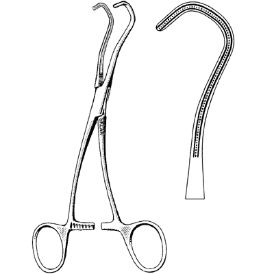 DeBakey Derra Atraumatic Clamp 6 3/4