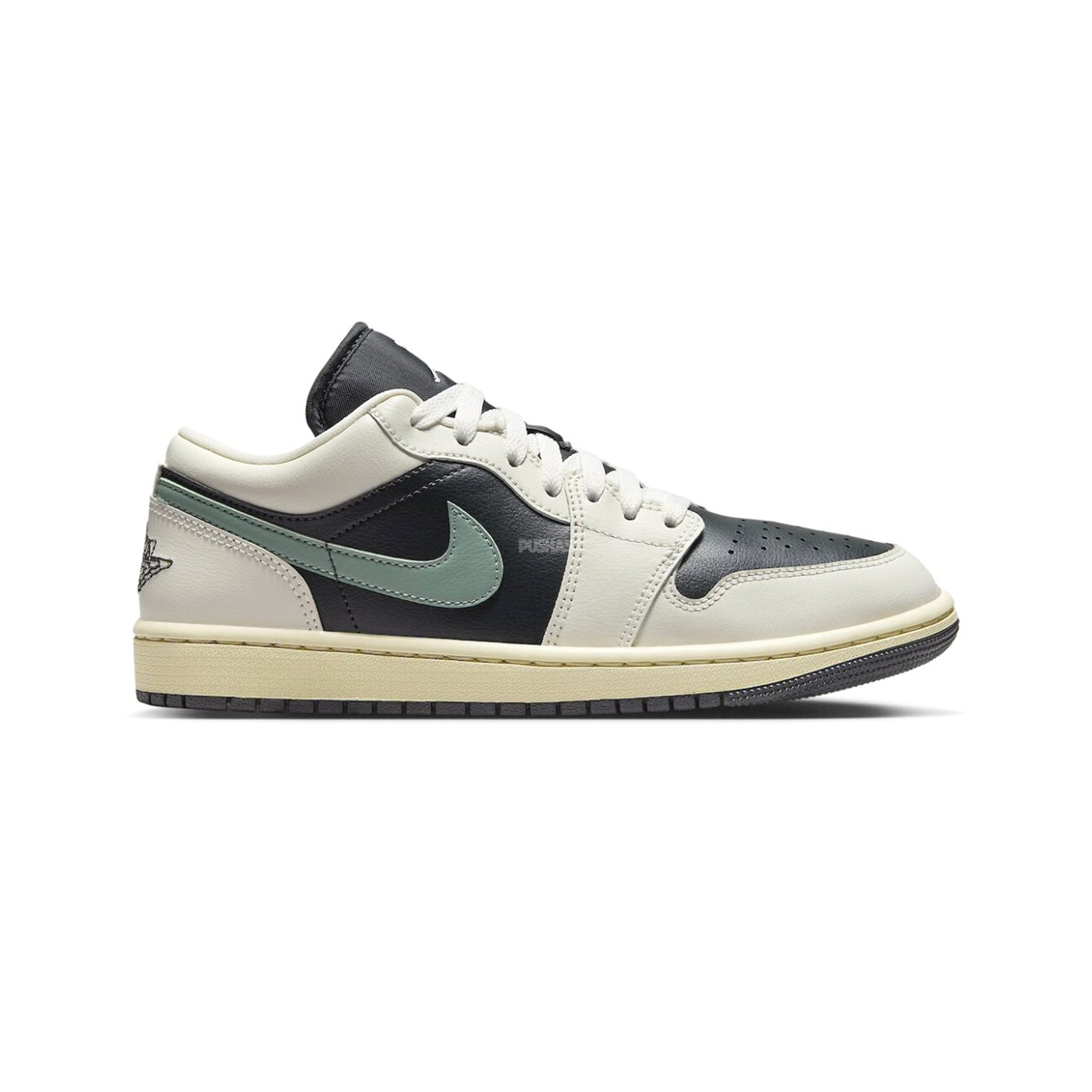 Air Jordan 1 Low 'Jade Smoke' Women's Sneakers 2024 - Retro Basketball Shoes for Women - Casual Streetwear & Gym Fashion