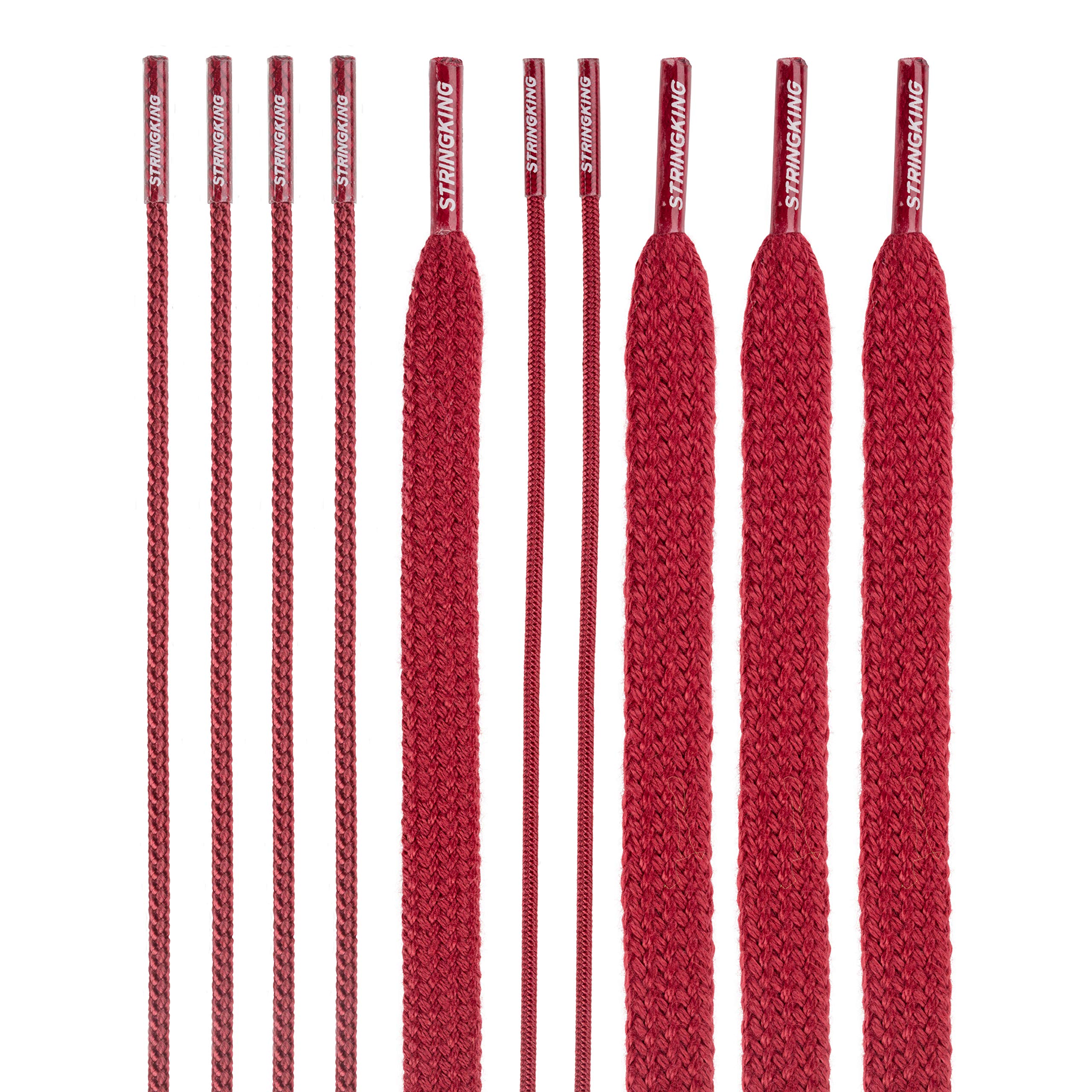 StringKing Lacrosse Player String Kit - High Performance Lacrosse Mesh & Shooting Strings for Men's & Women's Sticks | Perfect for Attack, Midfield & Defense Players | Game & Practice Use