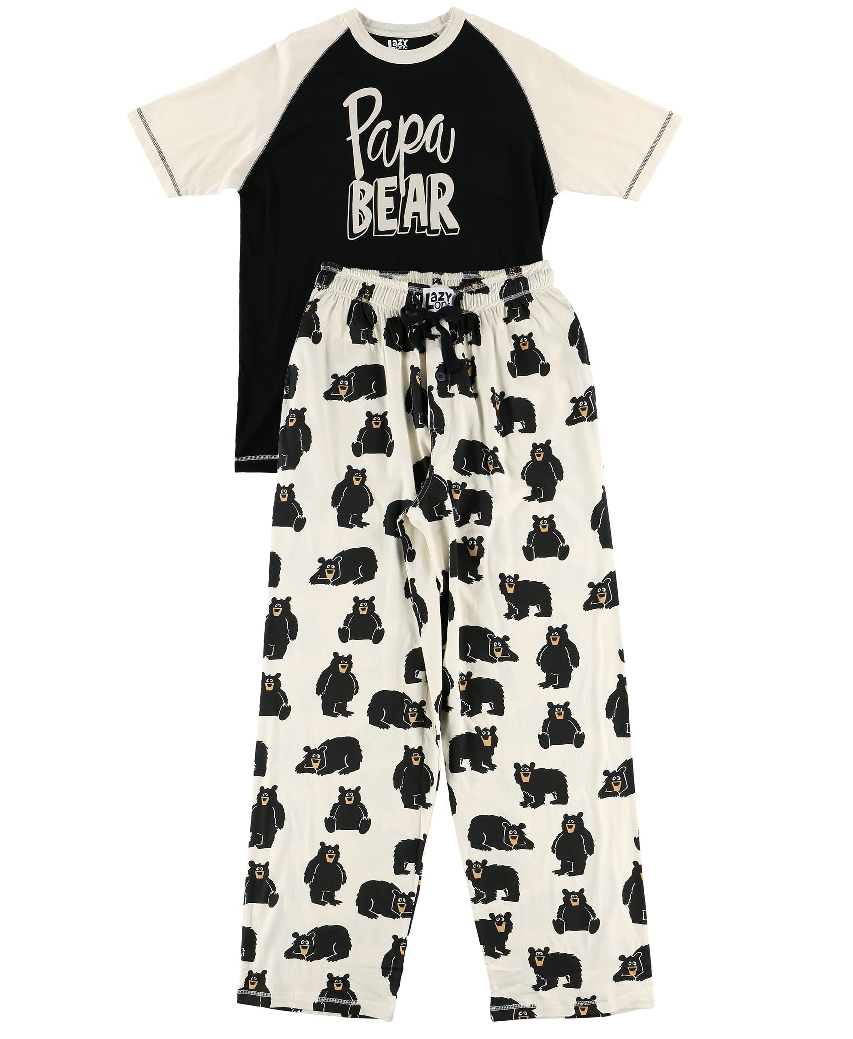 Lazy One Family Pajama Sets - Adults & Kids Matching Bear PJs for Cozy Nights