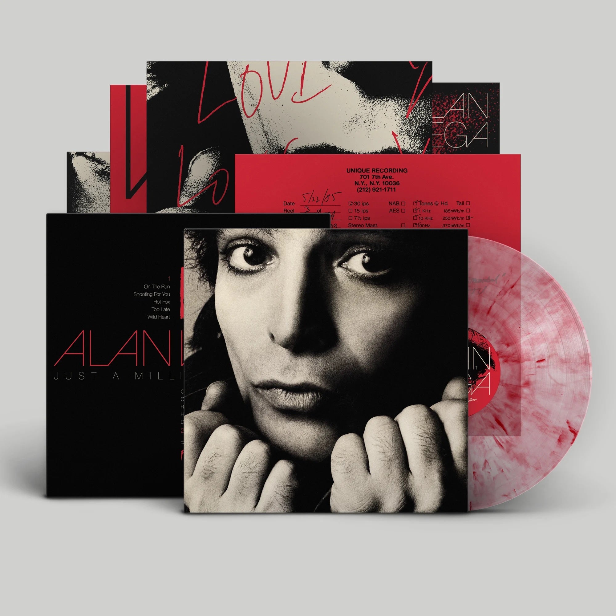 Just A Million Dreams by Alan Vega LP - Vinyl Record for Music Collectors & Audiophiles - Perfect for Home Listening & Gifts