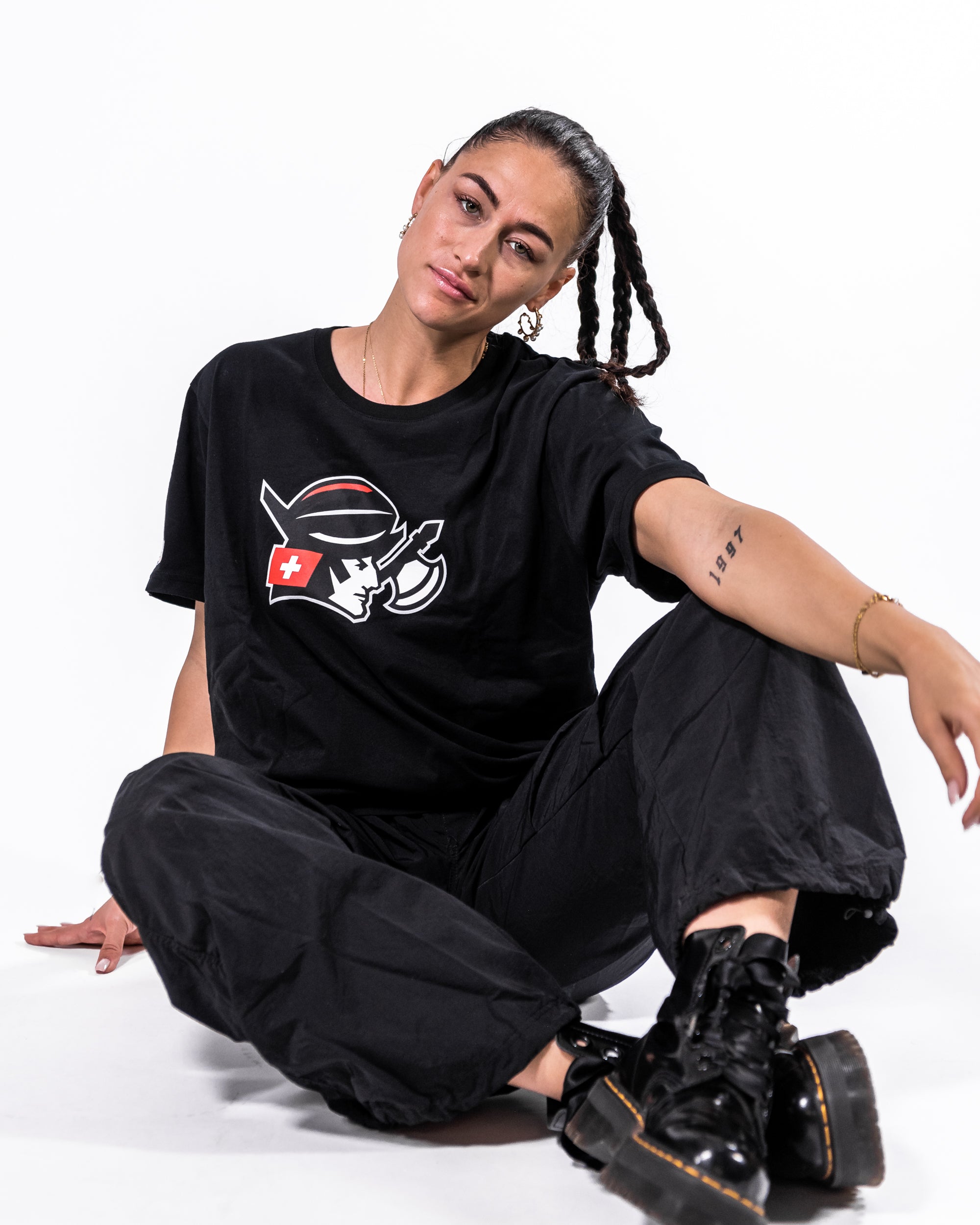 Helvetic Guards Iconic T-Shirt - Premium Cotton Men's Graphic Tee for Casual Wear & Street Style