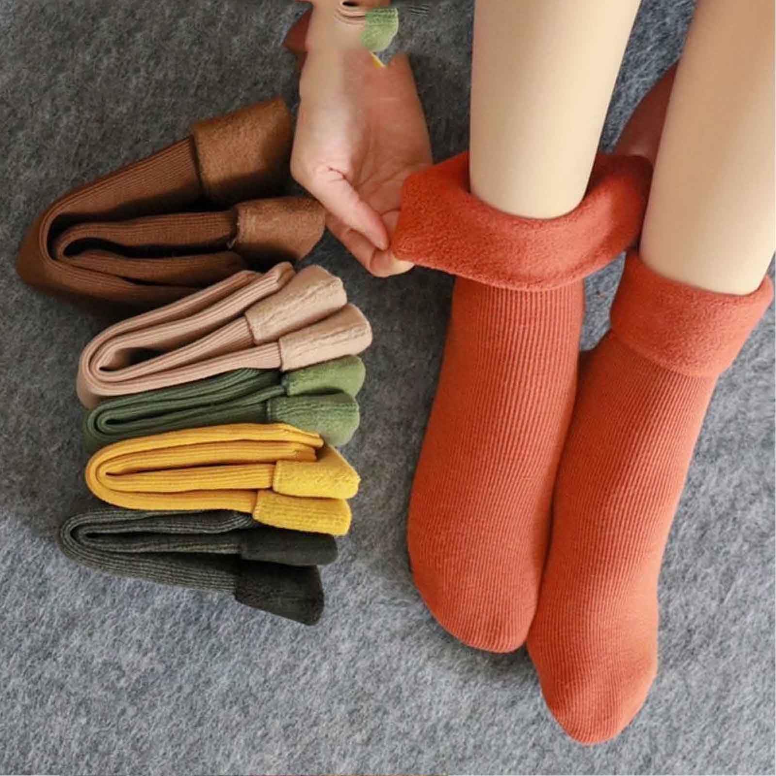 Janemore Fleececozy - Ultra Soft Velvet Slim Thermal Socks for Women | Warm Winter Socks | Cozy Home & Outdoor Wear | Perfect for Cold Weather, Snow Boots & Lounging