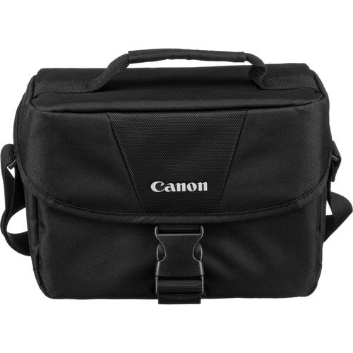 Canon EOS 200ES DSLR Camera Shoulder Bag - Black Waterproof Protective Case for Travel, Hiking & Outdoor Photography
