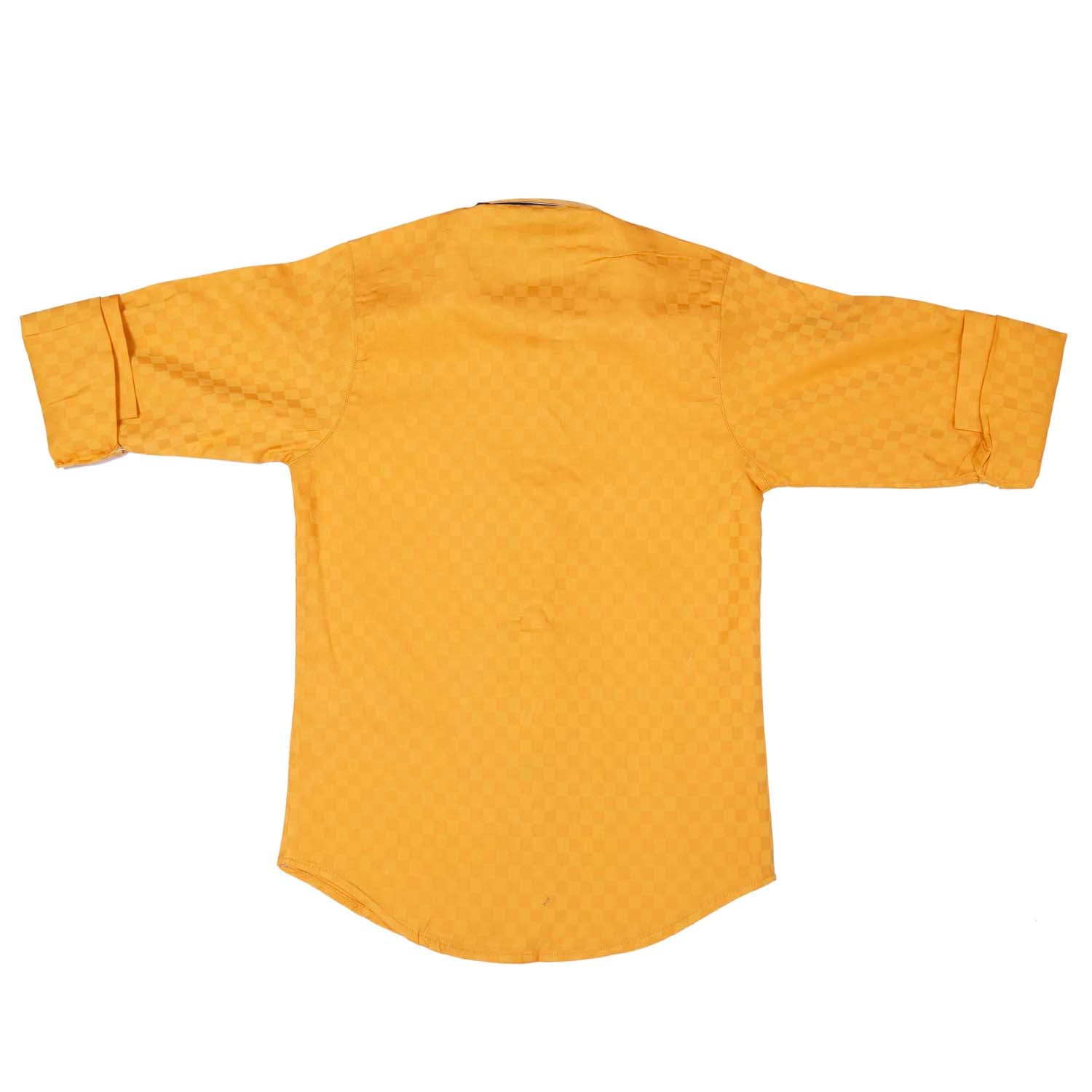 Stylish MashUp Mustard Satin Clubwear Shirt for Women - Perfect for Night Out, Party & Special Occasions