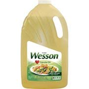 Wesson Pure Canola Oil, 1 Gallon (128 oz) - Pack of 4 | Healthy Cooking Oil for Frying, Baking & Salad Dressings | Perfect for Restaurants, Catering & Home Kitchens