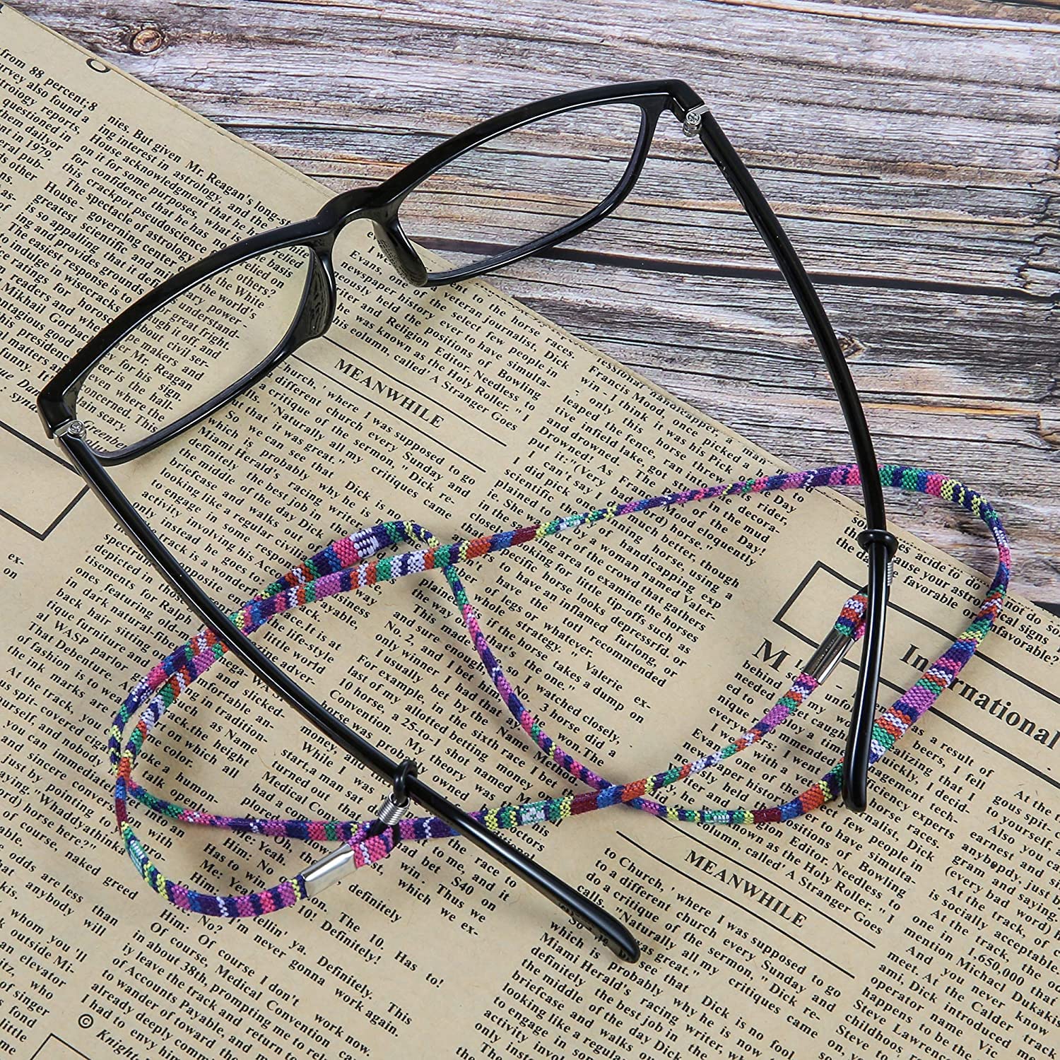 10 Pcs Colorful Eyewear Straps - Unisex Sunglass Lanyards for Sports & Outdoor