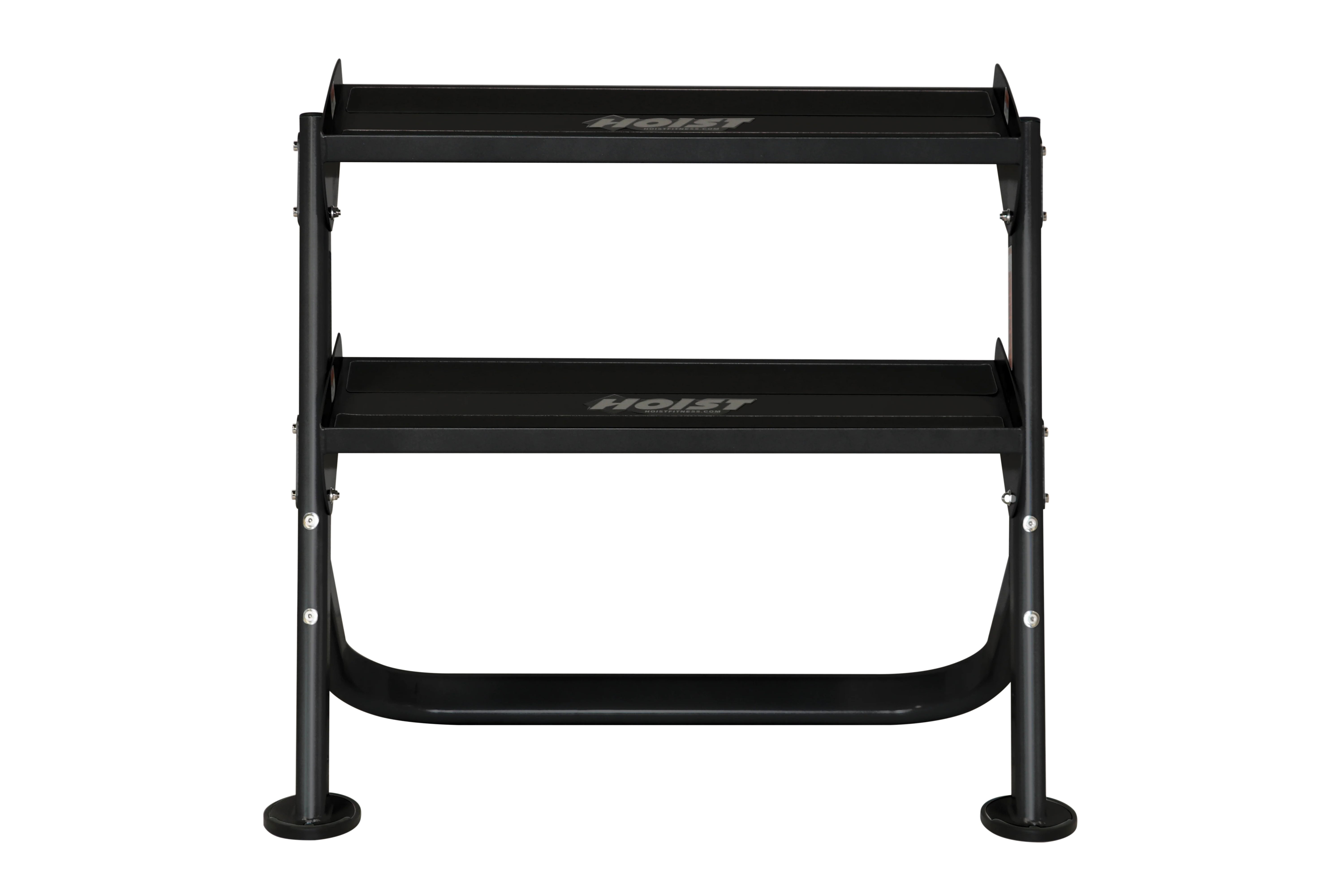 Hoist 36 2-Tier Dumbbell Rack with Optional 3rd Tier (HF 5461 OPT 36) - Heavy Duty Gym Equipment for Home & Commercial Workout Spaces