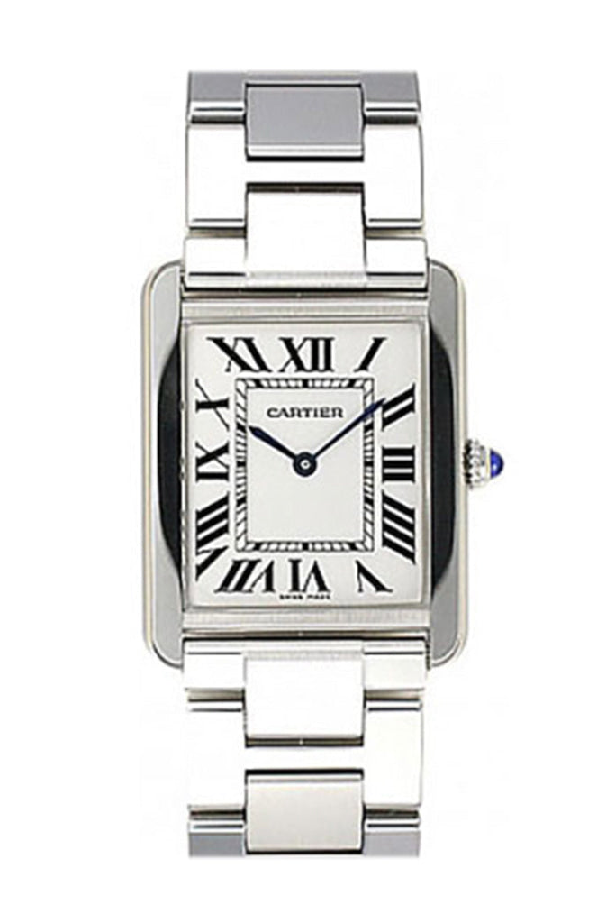 Cartier Tank Solo La Rose Gold Steel Watch W5200014 - Luxury Women's Timepiece for Elegant Occasions & Gifts
