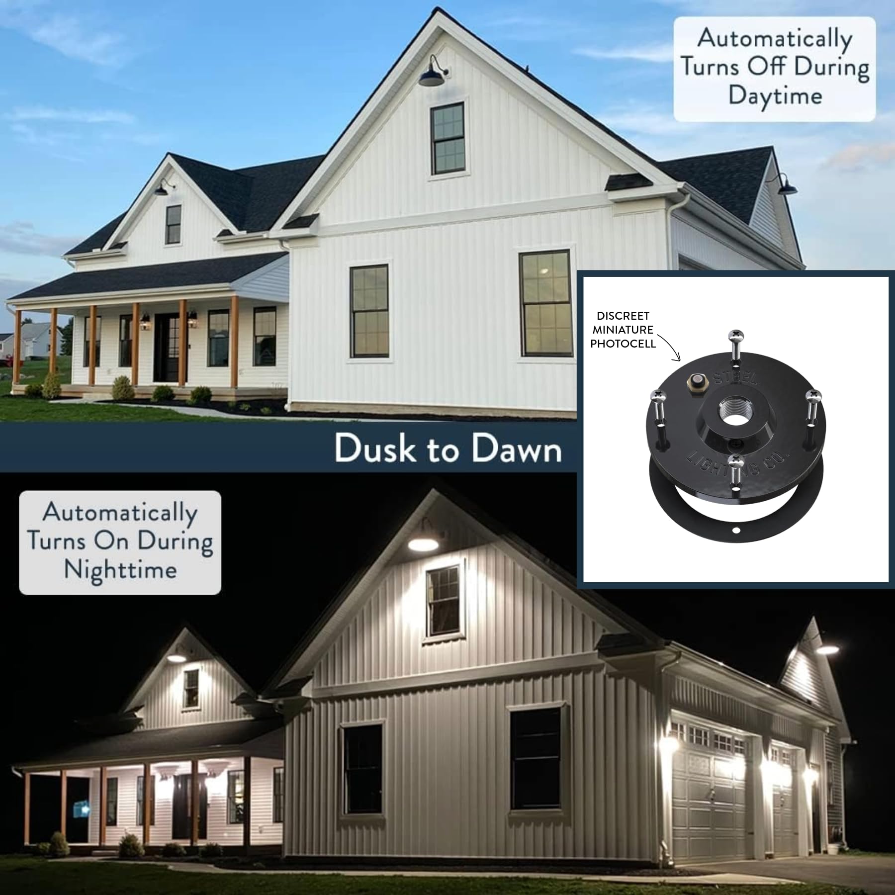 Steel Lighting Co. Topanga Barn Light - 14