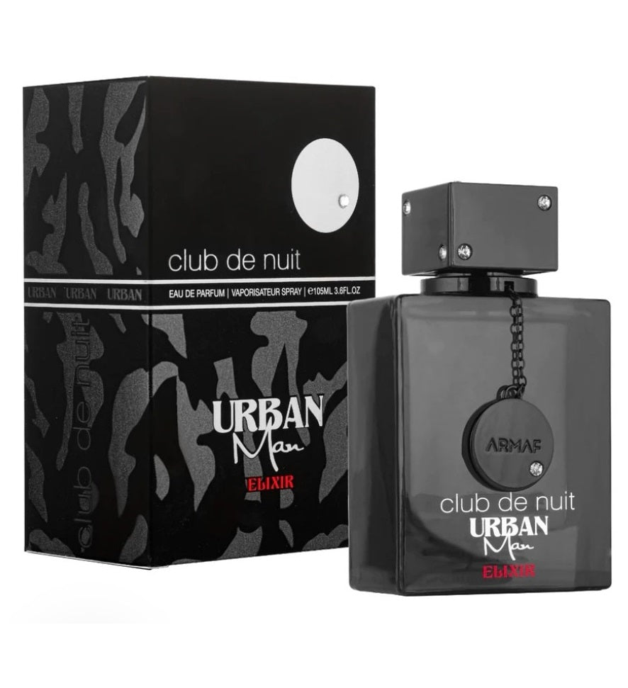 Armaf Club De Nuit Urban Man Elixir Edition 105ML Eau De Parfum Spray for Men - Premium Long-Lasting Fragrance for Date Night & Special Occasions