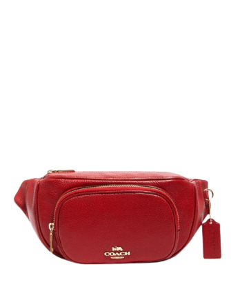 Coach Court Belt Bag for Women - Stylish Crossbody Bag with Adjustable Strap, Perfect for Travel, Shopping & Everyday Use