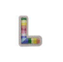 Rainbow Alphabet Letters for Kids - Colorful ABC Learning Toys for Toddlers & Preschoolers - Perfect for Classroom, Homeschooling & Early Education
