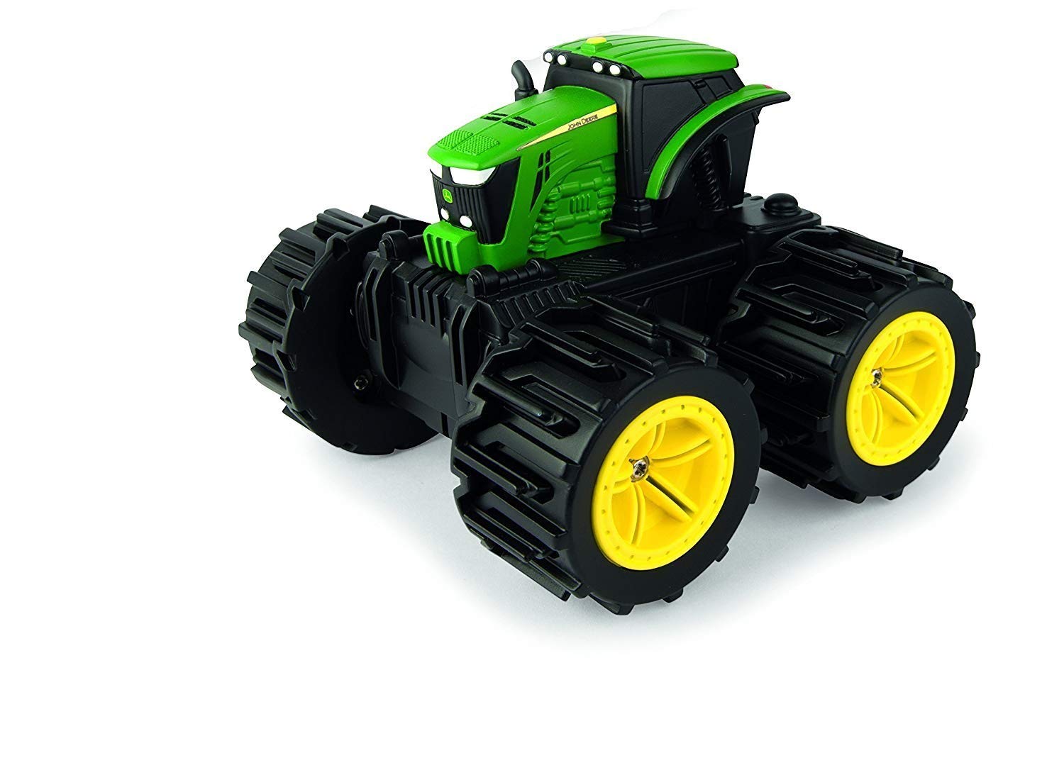 John Deere Mini Mega Wheels Toy Tractor - Multicolor (Tomy 46711) - Perfect for Kids Playtime, Farm-Themed Parties & Collectors
