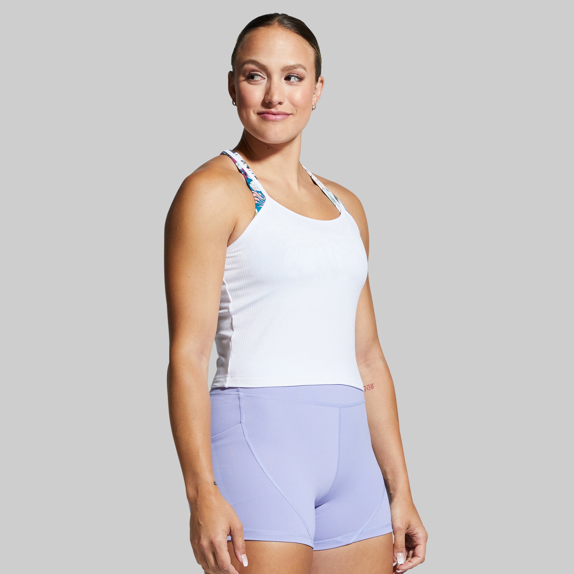 Keep It Easy Tank Top - Women's Comfortable Basic White Casual Shirt for Yoga, Running & Everyday Wear