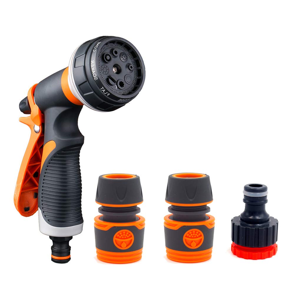**Cabilock Durable Gardening Supplies Set - 1 Pack Garden Sprinkler Hose Nozzle, Watering Pipe Connectors & Plant Irrigation Kit (Spiral) - Perfect for Lawn, Flower Beds & Vegetable Gardens**